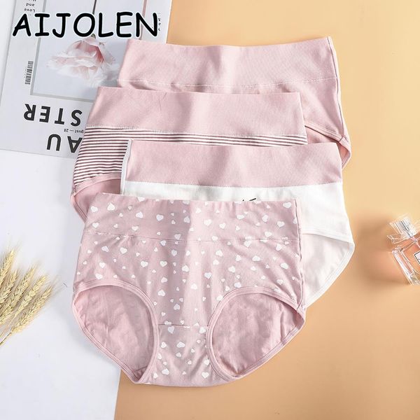 aijolen pink love printed panties high waist abdomen cotton underpants white stitching soft breathable womens briefs, Black;pink
aijolen pink love printed panties high waist abdomen cotton underpants white stitching soft breathable womens briefs, Black;pink