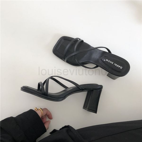 designer woman h pool sandal slipper beach serpentine little sister prepared square head highheeled sandals for office workers shoes, Black
designer woman h pool sandal slipper beach serpentine little sister prepared square head highheeled sandals for office workers shoes, Black