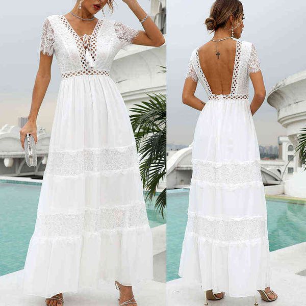 wedding lace dresses for women 2022 summer clothing v-neck pregnant woman white long dresses elegant maternity maxi dresses y220414, Black
wedding lace dresses for women 2022 summer clothing v-neck pregnant woman white long dresses elegant maternity maxi dresses y220414, Black