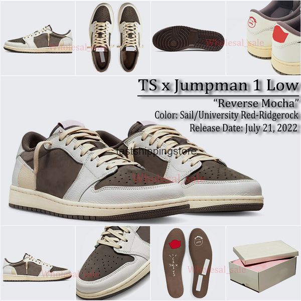 new reverse mocha 1 1s jumpman basketball shoes mens womens sneakers high low trainers with keychain tag size 36-47 us 13
new reverse mocha 1 1s jumpman basketball shoes mens womens sneakers high low trainers with keychain tag size 36-47 us 13