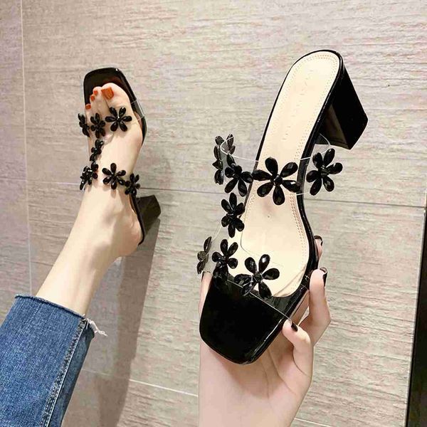 classic luxury paris thick-heeled crystal sandals summer new women's high-heeled shoes fashion fairy style slippers designer elling, Black
classic luxury paris thick-heeled crystal sandals summer new women's high-heeled shoes fashion fairy style slippers designer elling, Black