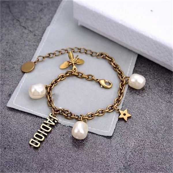 2022 fashion 20% off designer jewelry d simple new letter style fashion design brass material bee bracelet, Black
2022 fashion 20% off designer jewelry d simple new letter style fashion design brass material bee bracelet, Black