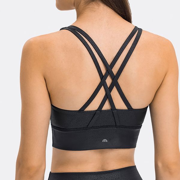 lulu bras brand yoga clothes women's vest matte leather sports underwear high-intensity fitness back bra lu-dw127 6pco, Red;black
lulu bras brand yoga clothes women's vest matte leather sports underwear high-intensity fitness back bra lu-dw127 6pco, Red;black