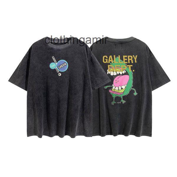 american 2022 designer gallerydepts t shirts fashion vintage wash used print loose men's and women's summer short sleeve t-shirt, White;black
american 2022 designer gallerydepts t shirts fashion vintage wash used print loose men's and women's summer short sleeve t-shirt, White;black