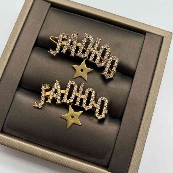 fashion new jewelry trend luxury brand designer wholesale d home dijia ja letter five hairpin personality female, Silver
fashion new jewelry trend luxury brand designer wholesale d home dijia ja letter five hairpin personality female, Silver