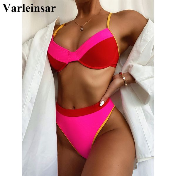 splicing high waist bikini 2022 push up female swimsuit women swimwear two-pieces bikini set bather bathing suit swim lady v2427, White;black
splicing high waist bikini 2022 push up female swimsuit women swimwear two-pieces bikini set bather bathing suit swim lady v2427, White;black