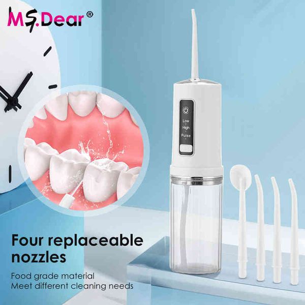 electric oral dental irrigator 3 mode water flosser proof jet 230ml tank teeth whitening cleaner 220513
electric oral dental irrigator 3 mode water flosser proof jet 230ml tank teeth whitening cleaner 220513