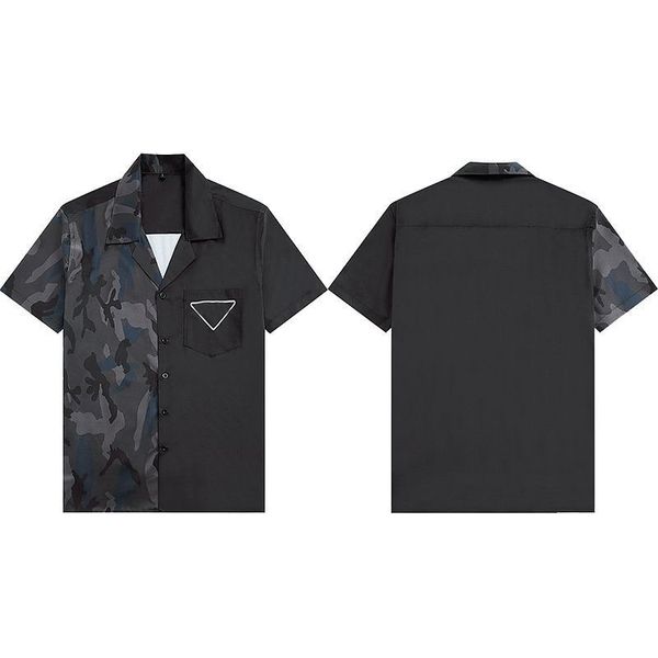 2022 luxury designer shirt mens silk bowling shirts man loose brands european vintage short sleeve blouses casual business summer clothing c, White;black
2022 luxury designer shirt mens silk bowling shirts man loose brands european vintage short sleeve blouses casual business summer clothing c, White;black