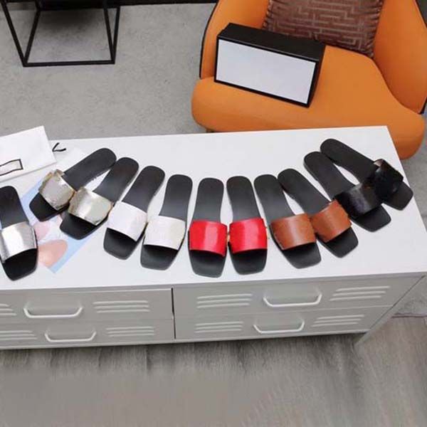 women slide sandal fashion square toe slippers flat leather sandals outdoor beach casual fashion hardware accessories size 35-43, Black
women slide sandal fashion square toe slippers flat leather sandals outdoor beach casual fashion hardware accessories size 35-43, Black
