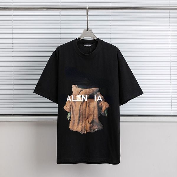 designer round-neck pullover t-shirt paris b alien print t-shirt men's and women's loose fashion multi-functional high street shor, White;black
designer round-neck pullover t-shirt paris b alien print t-shirt men's and women's loose fashion multi-functional high street shor, White;black