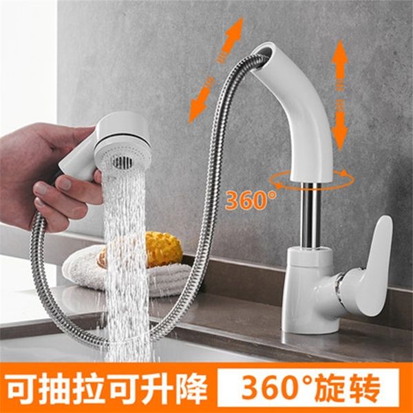 bathroom sink faucets all copper european white pull type washbasin faucet and cold table basin can lift rotate the shampoo d56t
bathroom sink faucets all copper european white pull type washbasin faucet and cold table basin can lift rotate the shampoo d56t