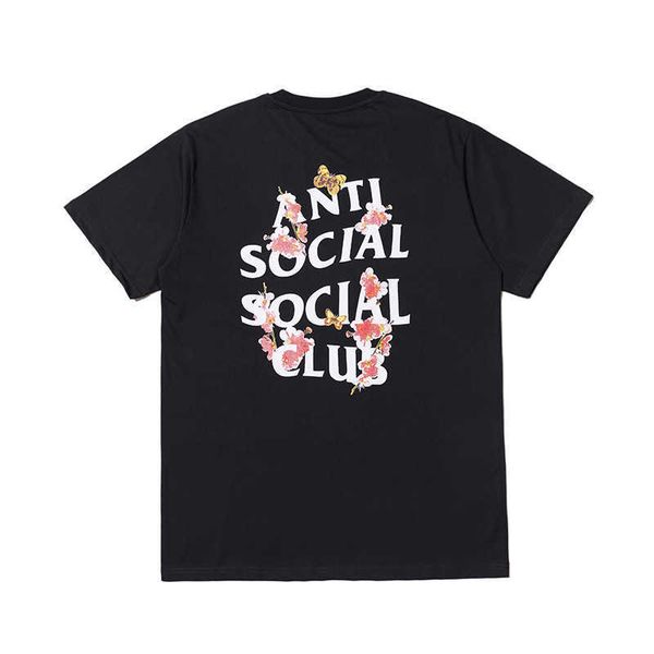 2022 fashion high street brand assc summer short sleeve t shirt flower peach tee men's and women's half p1ws, White;black
2022 fashion high street brand assc summer short sleeve t shirt flower peach tee men's and women's half p1ws, White;black