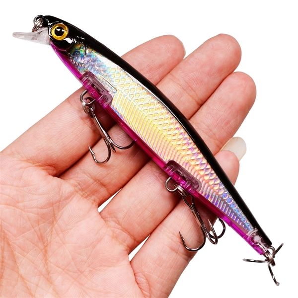 1pcs laser wobbler fishing lures minnow hard artificial bait 11cm 12g crankbait carp striped bass pesca for tackle lure 220801
1pcs laser wobbler fishing lures minnow hard artificial bait 11cm 12g crankbait carp striped bass pesca for tackle lure 220801