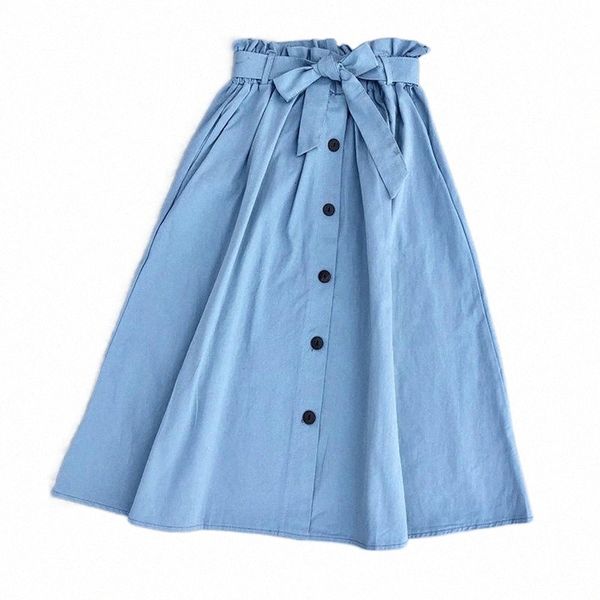 skirts female solid color skirt autumn elegant womens elastic waist buttons bow stretched with pocket a-line casual empire 71u0#, Black
skirts female solid color skirt autumn elegant womens elastic waist buttons bow stretched with pocket a-line casual empire 71u0#, Black