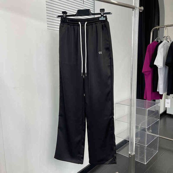 men's pants ce embroidered letters classic acetate wide leg pants drawstring casual daily sports, Black
men's pants ce embroidered letters classic acetate wide leg pants drawstring casual daily sports, Black