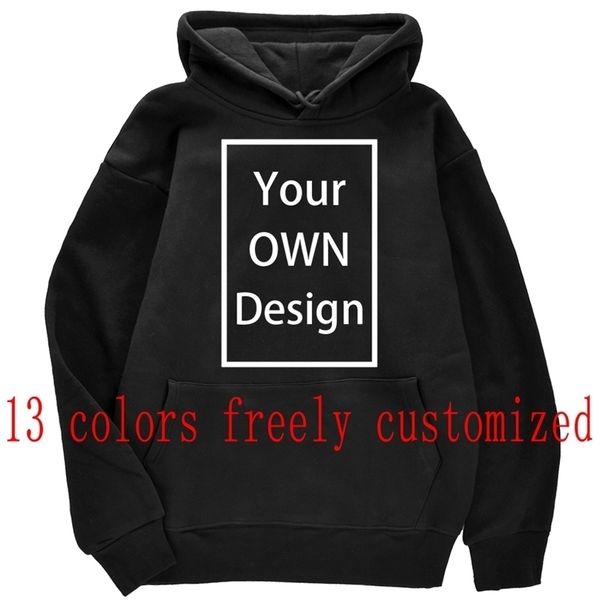 your own design brand picture custom men women diy hoodies sweatshirt casual hoody clothing 14 color loose fashion 220805, Black
your own design brand picture custom men women diy hoodies sweatshirt casual hoody clothing 14 color loose fashion 220805, Black
