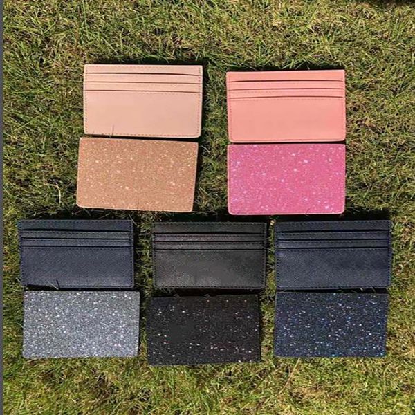 brand designer full glitter card holders short mini wallets money clip women pu leather 5 color 57ap92271t, Brown;gray
brand designer full glitter card holders short mini wallets money clip women pu leather 5 color 57ap92271t, Brown;gray