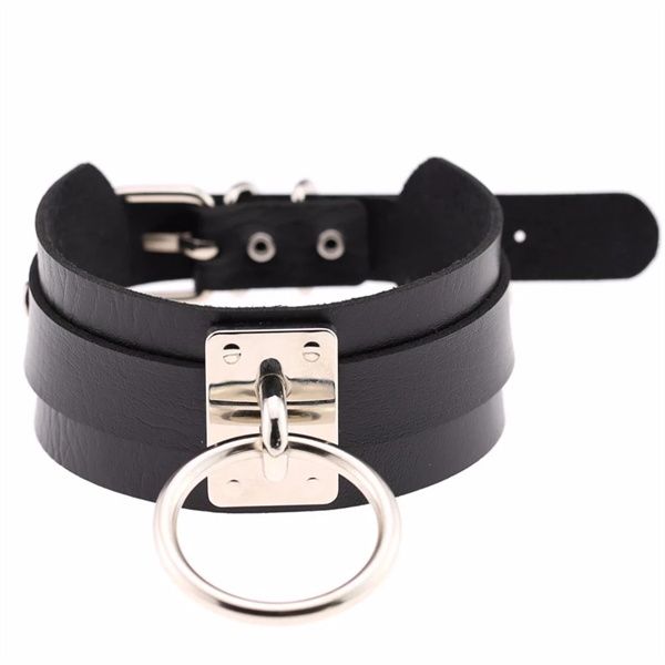 new fashion harajuku handmade chokers punk leather choker necklace metal o torque party ornament ab799, Golden;silver
new fashion harajuku handmade chokers punk leather choker necklace metal o torque party ornament ab799, Golden;silver