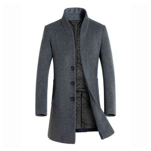 men's wool & blends jacket winter solid color long sleeve woolen trench slim jackets outwear blazer t220810, Black
men's wool & blends jacket winter solid color long sleeve woolen trench slim jackets outwear blazer t220810, Black