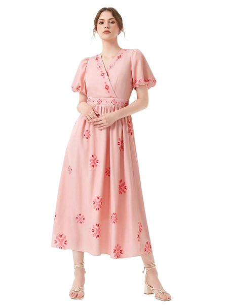 geo print puff sleeve dress l0jv#, Black;gray
geo print puff sleeve dress l0jv#, Black;gray