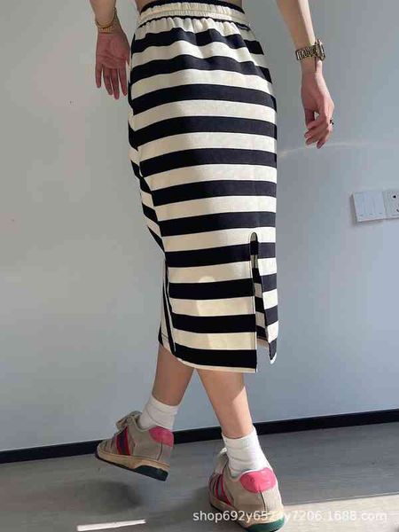 skirts spring and summer niche fashion br design sense high waist black white striped slit skirt shows temperament thin hundred mjjz
skirts spring and summer niche fashion br design sense high waist black white striped slit skirt shows temperament thin hundred mjjz