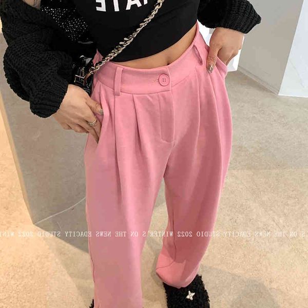 women's pants & capris net red same style fog covered taoshan casual pants "high waist hanging feeling pink suit women's loos, Black;white
women's pants & capris net red same style fog covered taoshan casual pants "high waist hanging feeling pink suit women's loos, Black;white