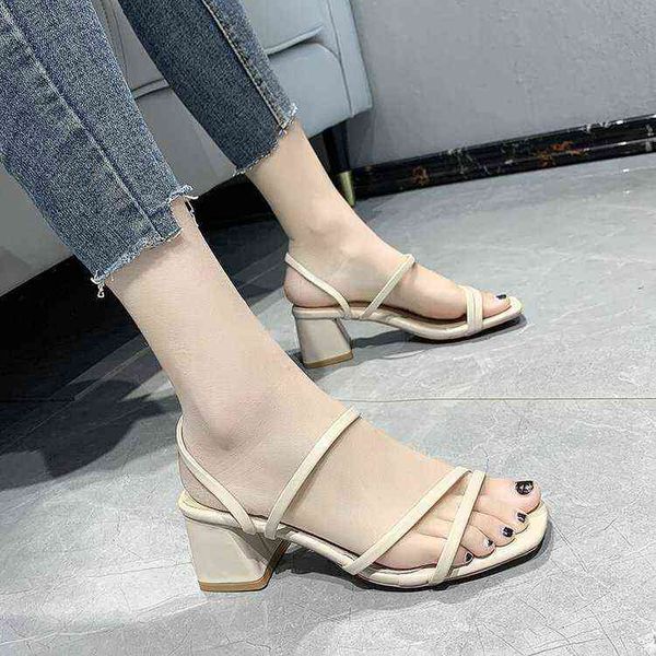 women sandals chunky heels brand slides 2021 summer flip flops narrow band sandal elegant mule shoes women slipper big size 42 y220526, Black
women sandals chunky heels brand slides 2021 summer flip flops narrow band sandal elegant mule shoes women slipper big size 42 y220526, Black