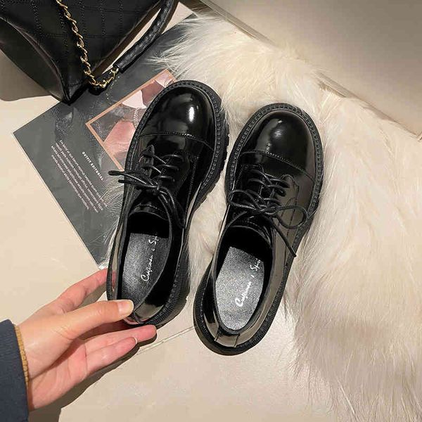sandals spring single shoe muffin bottom net red with simple korean lace up round head leisure and comfortable cowhide lefu shoes fx1v, Black
sandals spring single shoe muffin bottom net red with simple korean lace up round head leisure and comfortable cowhide lefu shoes fx1v, Black