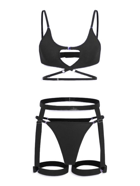 romwe cyber luvr 3pack solid ring linked cut out garter lingerie set o5g7#, Black;red
romwe cyber luvr 3pack solid ring linked cut out garter lingerie set o5g7#, Black;red
