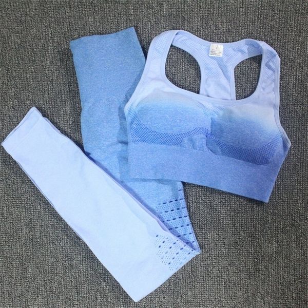 ombre set 2 piece workout set women seamless yoga set sportswear fitness clothes for women gym clothing 220507, Gray
ombre set 2 piece workout set women seamless yoga set sportswear fitness clothes for women gym clothing 220507, Gray