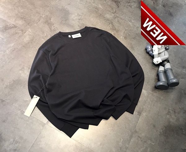 essentials long sleeve t-shirt round neck men's and women's loose double thread fog fee of god letter high street, White;black
essentials long sleeve t-shirt round neck men's and women's loose double thread fog fee of god letter high street, White;black