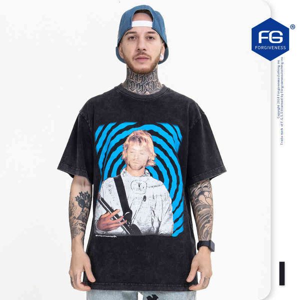 men's t-shirts fg menswear spring and summer trendy brand high street wash american rock vintage loose short sleeve t-shirt men 5o2f, White;black
men's t-shirts fg menswear spring and summer trendy brand high street wash american rock vintage loose short sleeve t-shirt men 5o2f, White;black