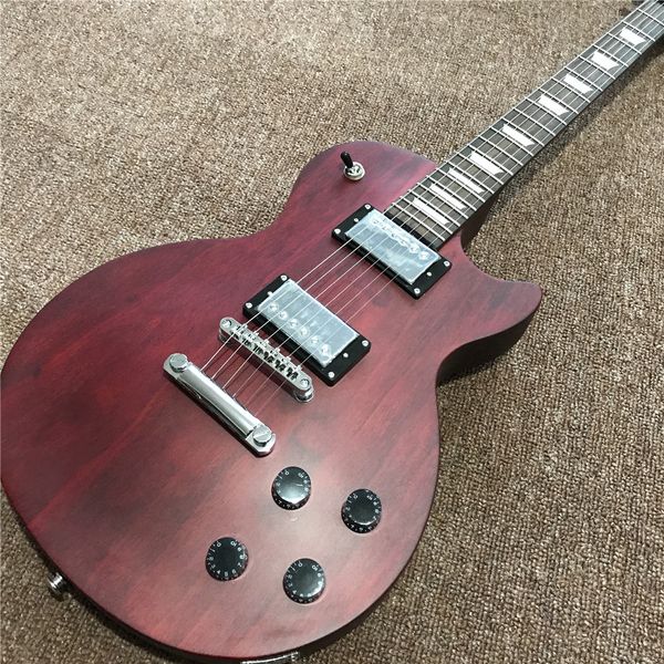 new arrival custom electric guitar in matte wine red color , rosewood fingebroard , chrome hardware , guitarra
new arrival custom electric guitar in matte wine red color , rosewood fingebroard , chrome hardware , guitarra
