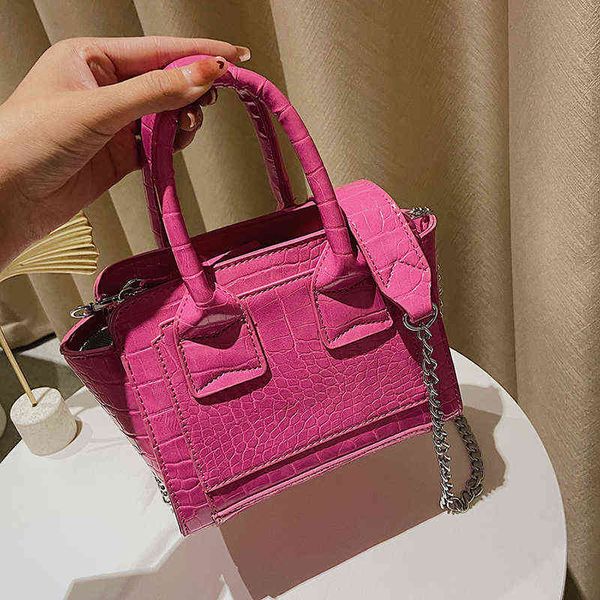 mini chain pattern women's shoulder bags fashion pu leather brand deginer crossbody bag female handbag totes 220512
mini chain pattern women's shoulder bags fashion pu leather brand deginer crossbody bag female handbag totes 220512