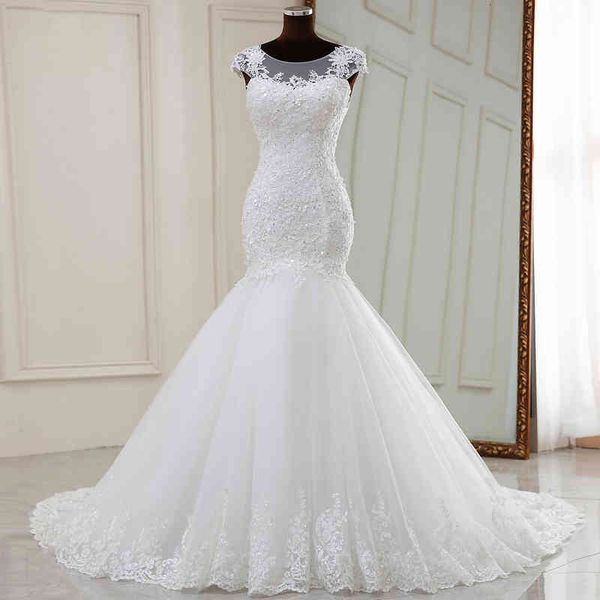 ball gown wedding dresses double shoulder wedding dress mori series simple u-neck slim fitting fishtail style travel pography small tail sof, White
ball gown wedding dresses double shoulder wedding dress mori series simple u-neck slim fitting fishtail style travel pography small tail sof, White