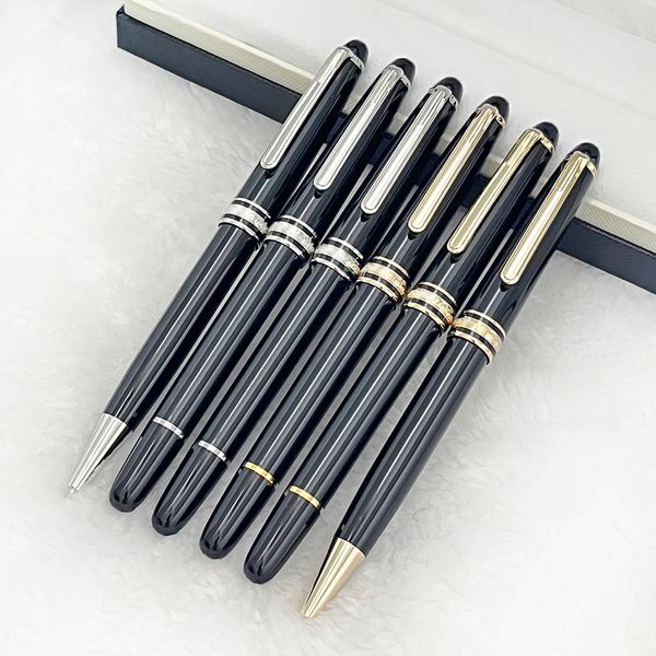yamalang mst 163 resin ballpoint pens limited edition luxury roller ball signature pen school office writing optional fountain, Blue;orange