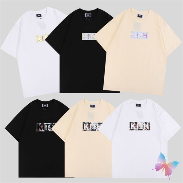 kith tshirt hight quantity box flower print short sleeve mens clothing oversized t shirts, White;black
kith tshirt hight quantity box flower print short sleeve mens clothing oversized t shirts, White;black