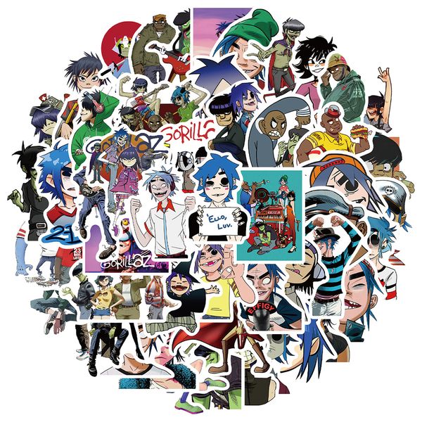 waterproof 10/30/50pcs virtual band gorillaz stickers skateboard guitar motorcycle luggage lapwaterproof graffiti sticker decal toy car stic
waterproof 10/30/50pcs virtual band gorillaz stickers skateboard guitar motorcycle luggage lapwaterproof graffiti sticker decal toy car stic