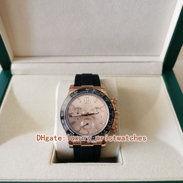 perfect men watch watches cosmograph 116505 40mm rose gold diamond chronograph rubber bands strap cal.4130 7750 movement automatic mechanica, Slivery;brown
perfect men watch watches cosmograph 116505 40mm rose gold diamond chronograph rubber bands strap cal.4130 7750 movement automatic mechanica, Slivery;brown