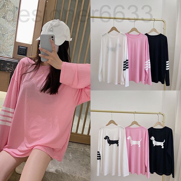 casual dresses designer tb back dog cartoon printed long sleeve t-shirt women's thin medium lower body sunscreen 44ir, Black;gray
casual dresses designer tb back dog cartoon printed long sleeve t-shirt women's thin medium lower body sunscreen 44ir, Black;gray