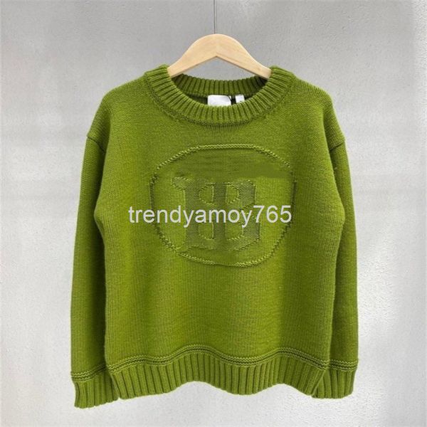 women's knits & tees high edition 21 year b round neck letter jacquard men's sweater loose wool knitted for men and women, White
women's knits & tees high edition 21 year b round neck letter jacquard men's sweater loose wool knitted for men and women, White