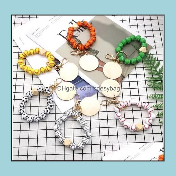 keychains fashion accessories trendy design disc wristlet keychain wooden beaded softball baseball print sport bracelet key rings 6 colors d, Silver
keychains fashion accessories trendy design disc wristlet keychain wooden beaded softball baseball print sport bracelet key rings 6 colors d, Silver