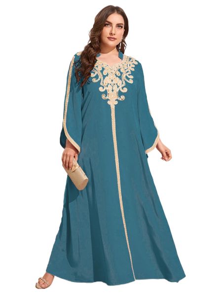 plus notch neck embroidered tunic dress d5vj#, Black
plus notch neck embroidered tunic dress d5vj#, Black