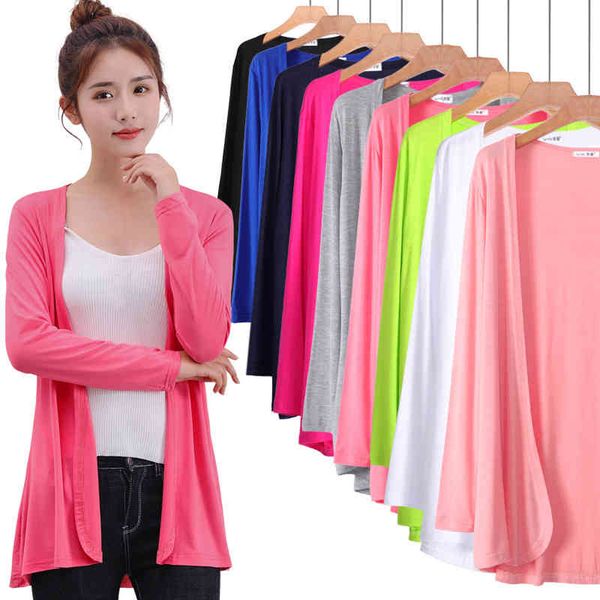 korean fashion 2019 spring summer autumn new women's long sleeved modal cardigan air conditioning sweater coats pz1755, White
korean fashion 2019 spring summer autumn new women's long sleeved modal cardigan air conditioning sweater coats pz1755, White