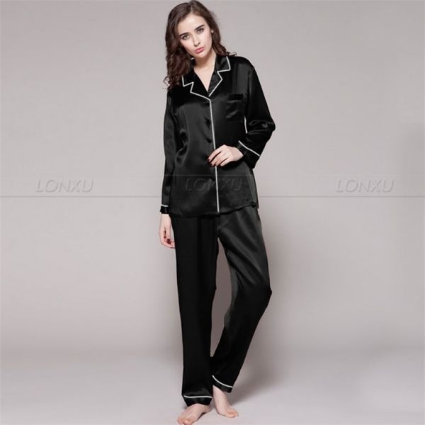 womens 100% silk pajamas set pajama pyjamas set sleepwear loungewear xs s l xl y200425, Black;red
womens 100% silk pajamas set pajama pyjamas set sleepwear loungewear xs s l xl y200425, Black;red