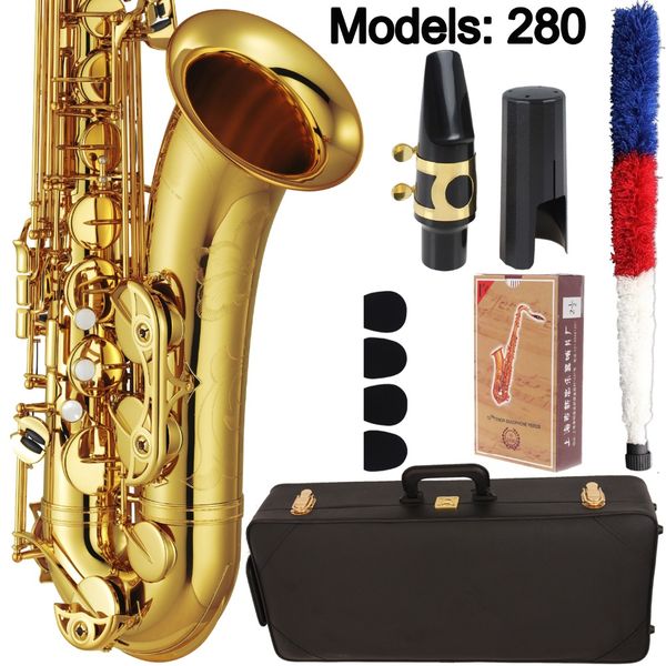 new mfc tenor saxophone 280 black lacquer with case sax tenor mouthpiece ligature reeds neck musical instrument accessories
new mfc tenor saxophone 280 black lacquer with case sax tenor mouthpiece ligature reeds neck musical instrument accessories