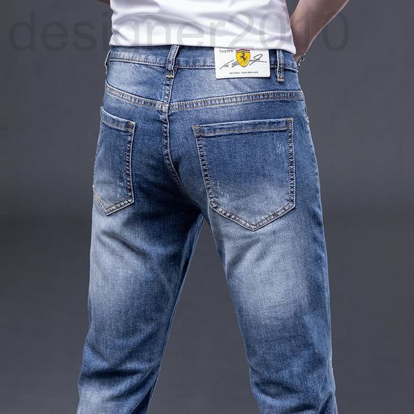 men's jeans designer men's 2022 spring and summer thin slim fit small feet elastic leisure trend korean high-end hybrid embroidere, Blue
men's jeans designer men's 2022 spring and summer thin slim fit small feet elastic leisure trend korean high-end hybrid embroidere, Blue