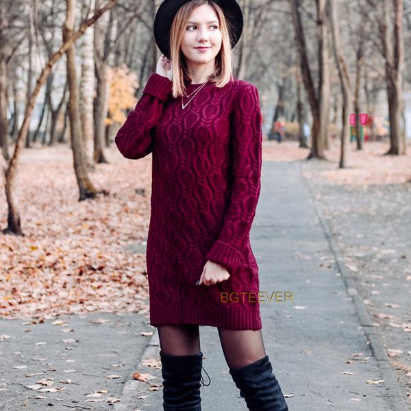 autumn winter thick warm sweater dress women o-neck dress female long sleeve knitted dress femme vestidos, Black;gray
autumn winter thick warm sweater dress women o-neck dress female long sleeve knitted dress femme vestidos, Black;gray