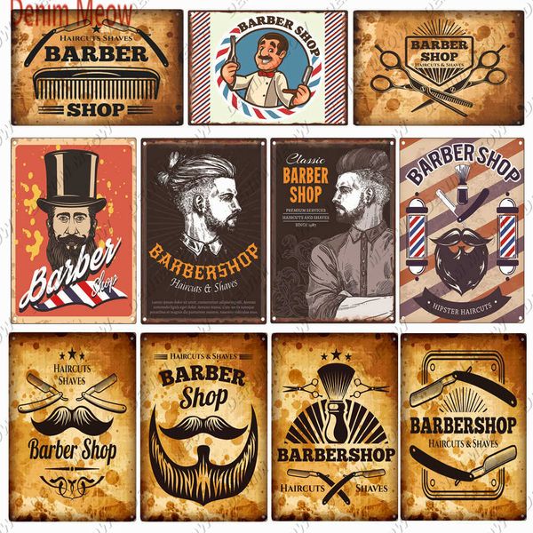 popular hairstyle barbershop metal sign vintage room decoration men's haircuts and shaves metal tin sign room wall decor
popular hairstyle barbershop metal sign vintage room decoration men's haircuts and shaves metal tin sign room wall decor