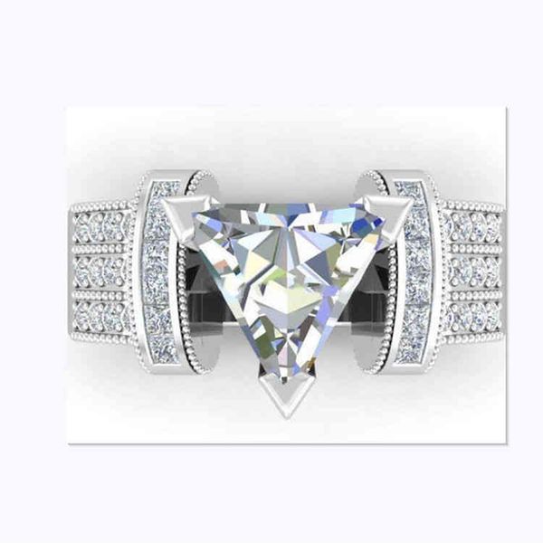 designer fashion heart ring for woman man love popular zelda legend triangle zirconium inlaid simple european american minority style ring, Golden;silver
designer fashion heart ring for woman man love popular zelda legend triangle zirconium inlaid simple european american minority style ring, Golden;silver
